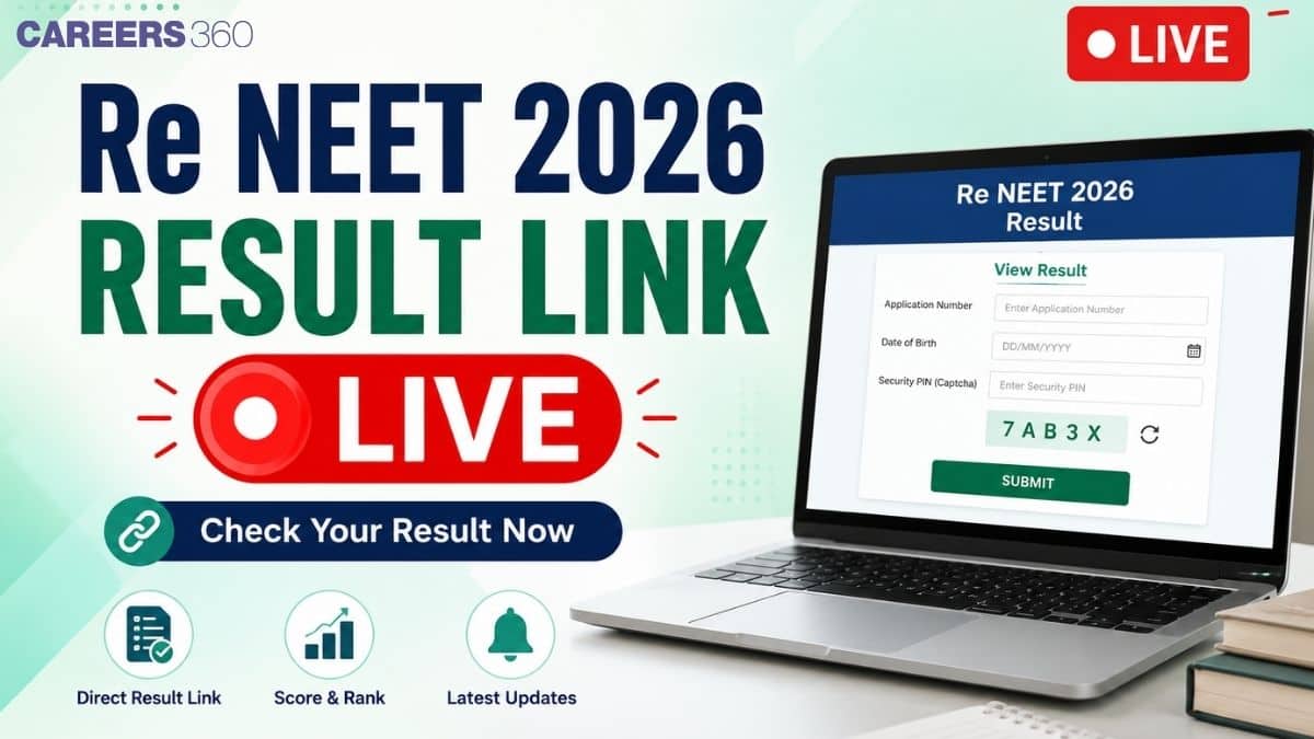 Re NEET 2026 Result Link ACTIVATED Live: Direct Link, Download Scorecard, Cutoff at neet.nta.nic.in